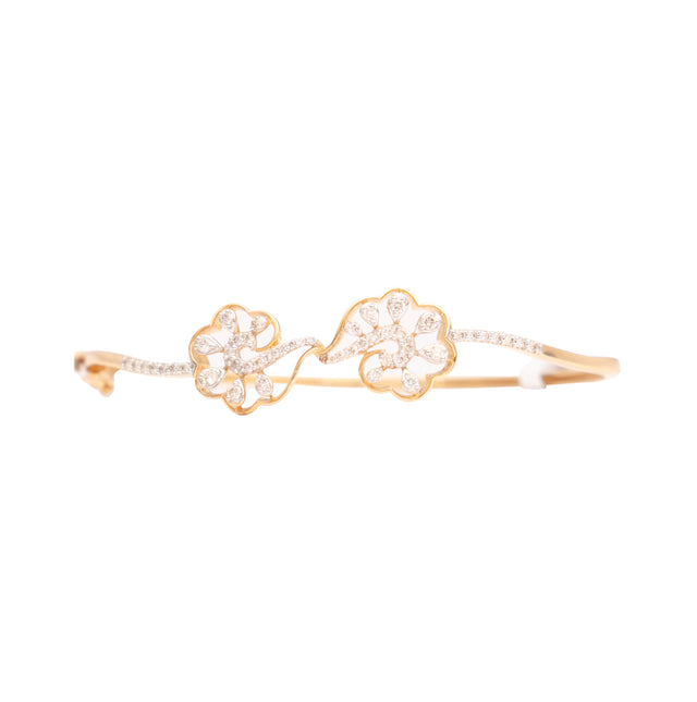 Flashed Diamond Bracelet