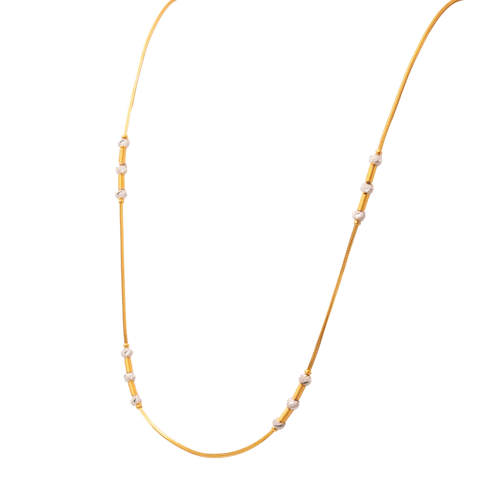 Cherish Ball Gold Chain