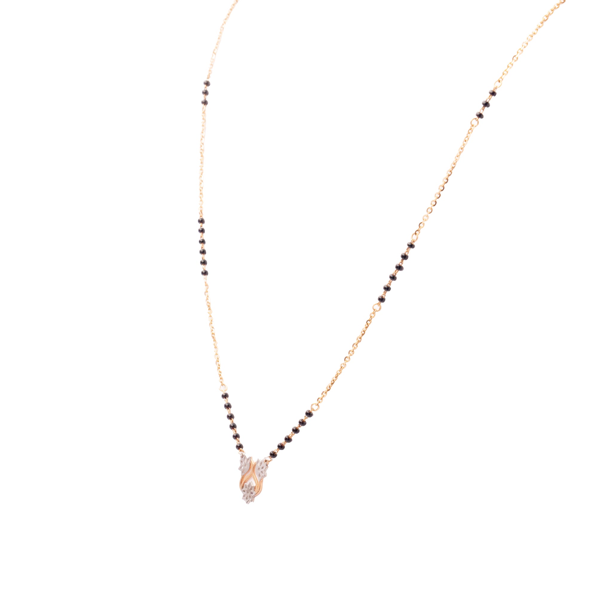 Dazzling Dual Tone Gold Mangalsutra