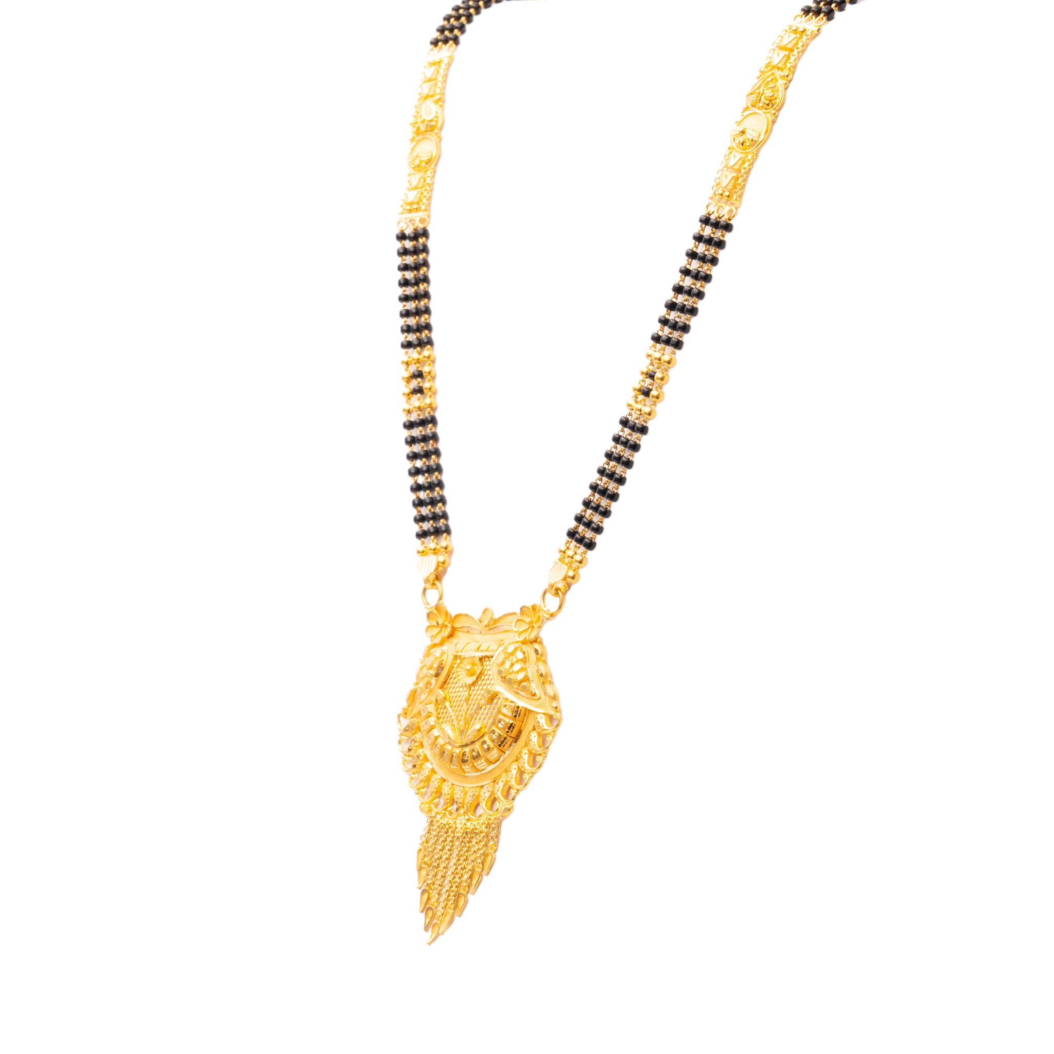 Elegant Radial Gold Mangalsutra