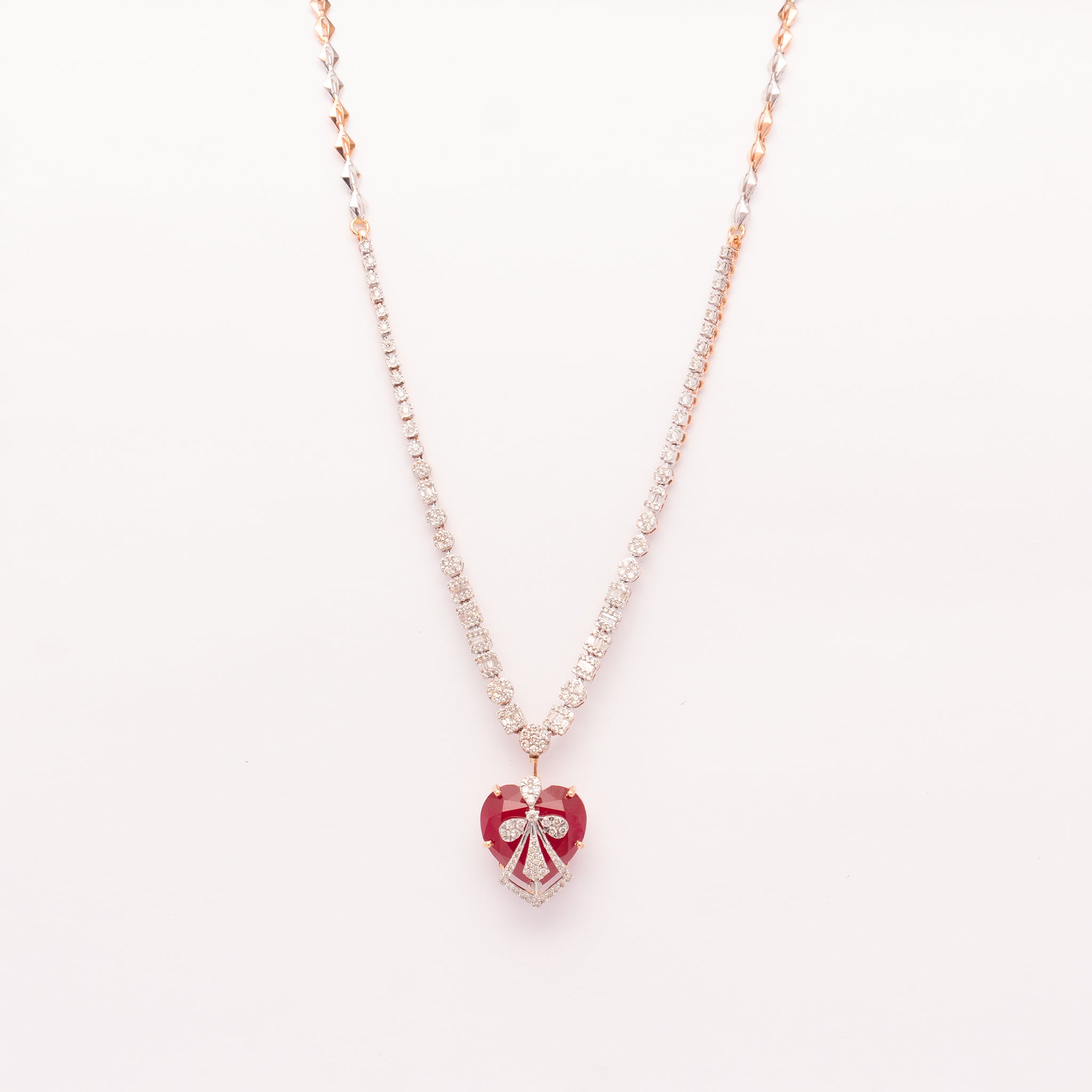Heart Diamond Necklace