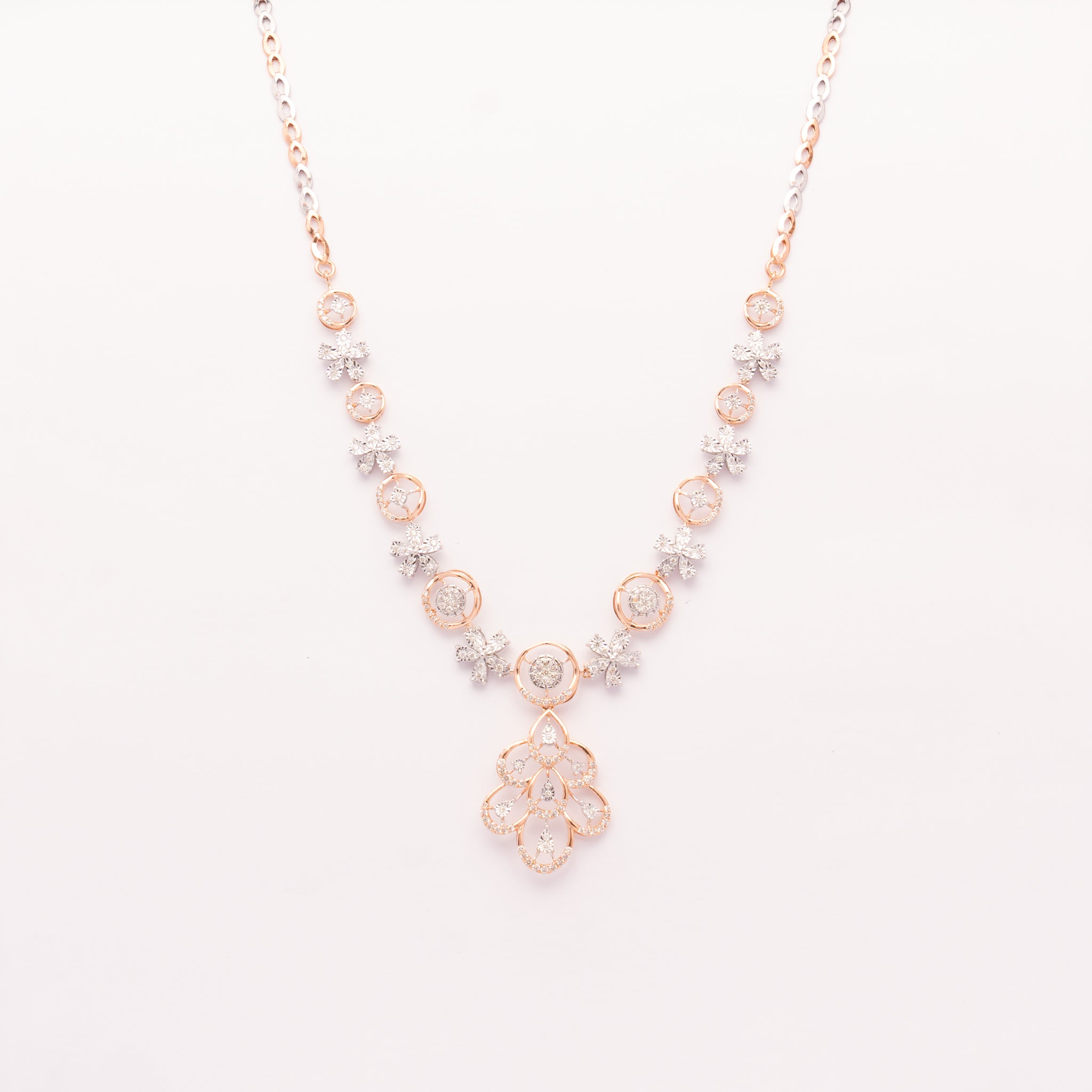 Artistic Diamond Necklace