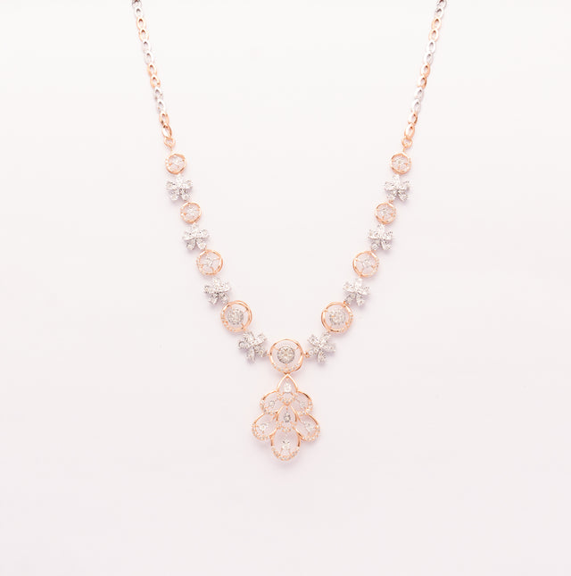 Artistic Diamond Necklace