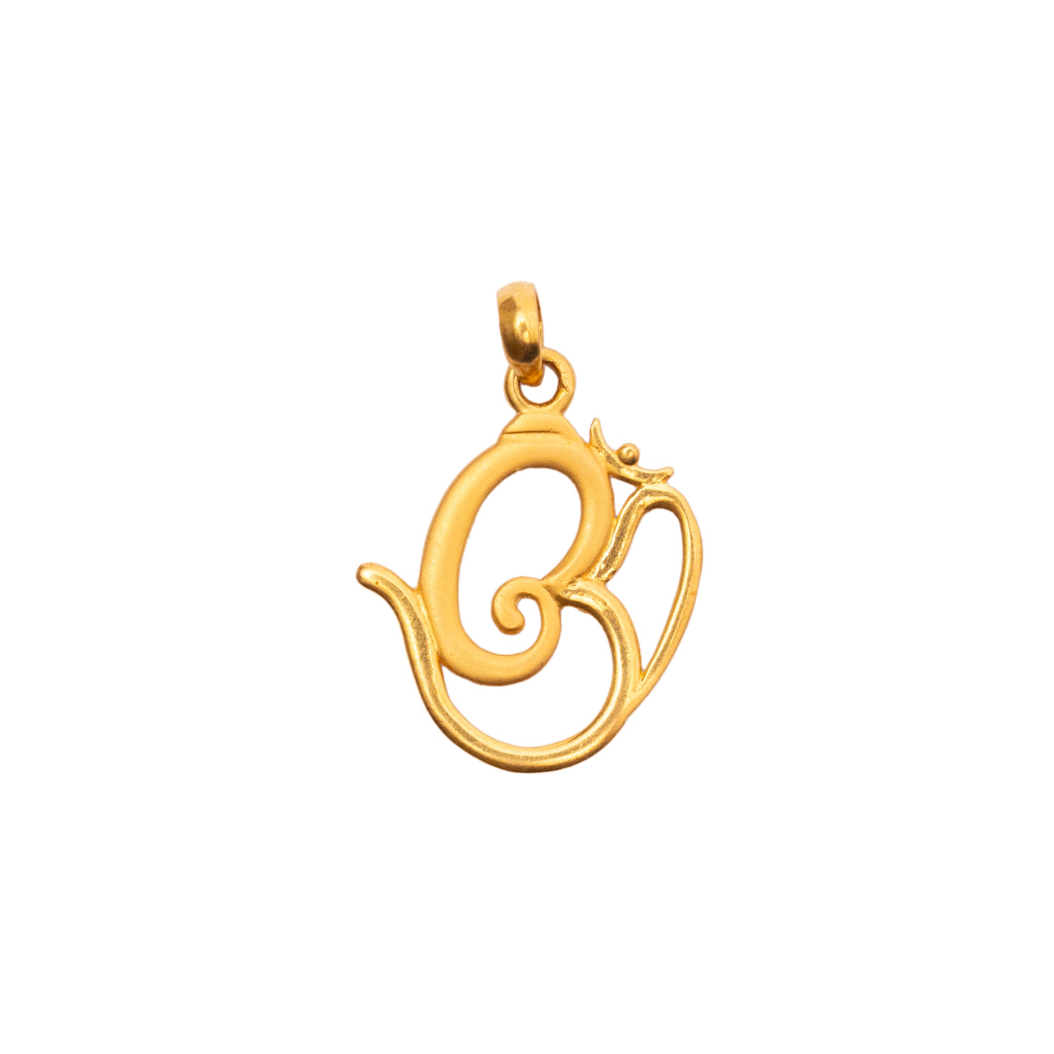 Om Gold Pendants