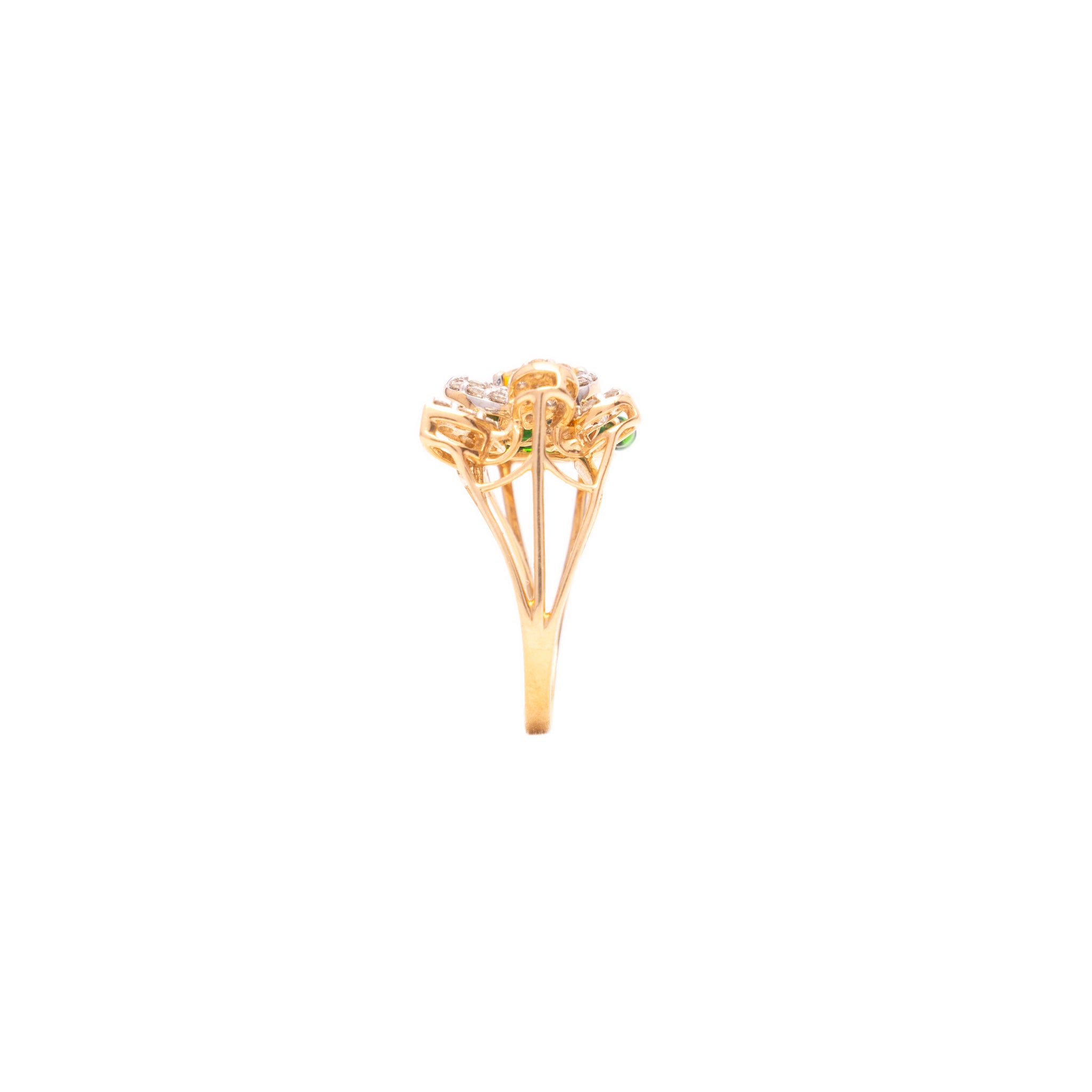 Blooming Petals Diamond Ring