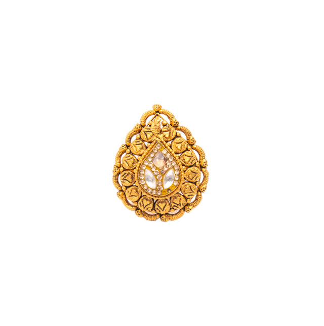 Contemporary Gold Antique Ring
